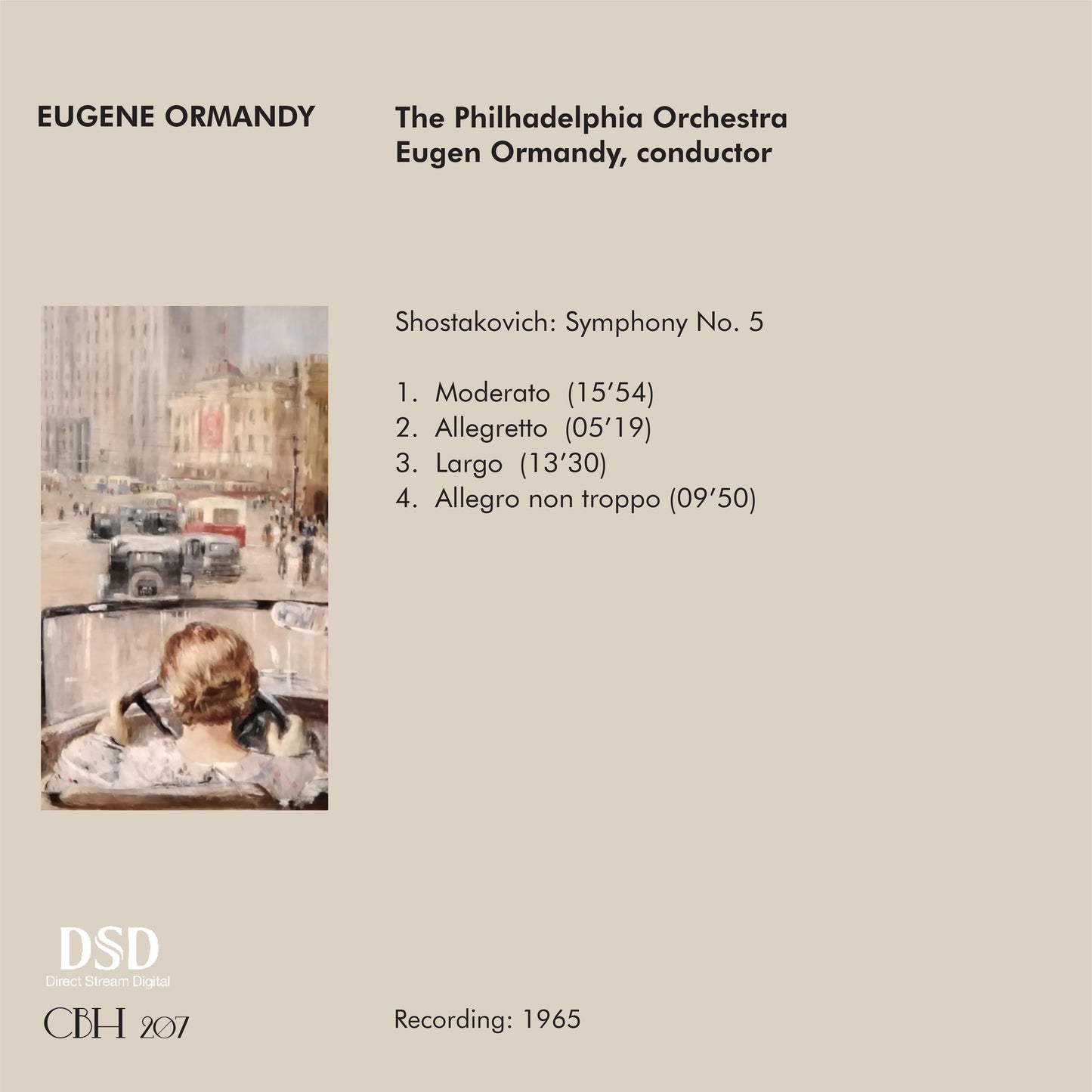 Shostakovich Symphony No. 5 - Eugen Ormandy  The Philhadelphia Orchestra