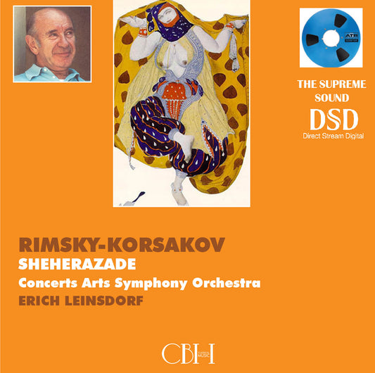 Rimsky-Korsakov Sheherazade - Erich Leinsdorf Concerts Arts Symphony Orchestra Israel baker, violin