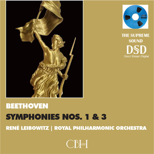 Beethoven Symphonie NOS. 1 & 3 - RENÉ LEIBOWITZ | ROYAL PHILARMONIC