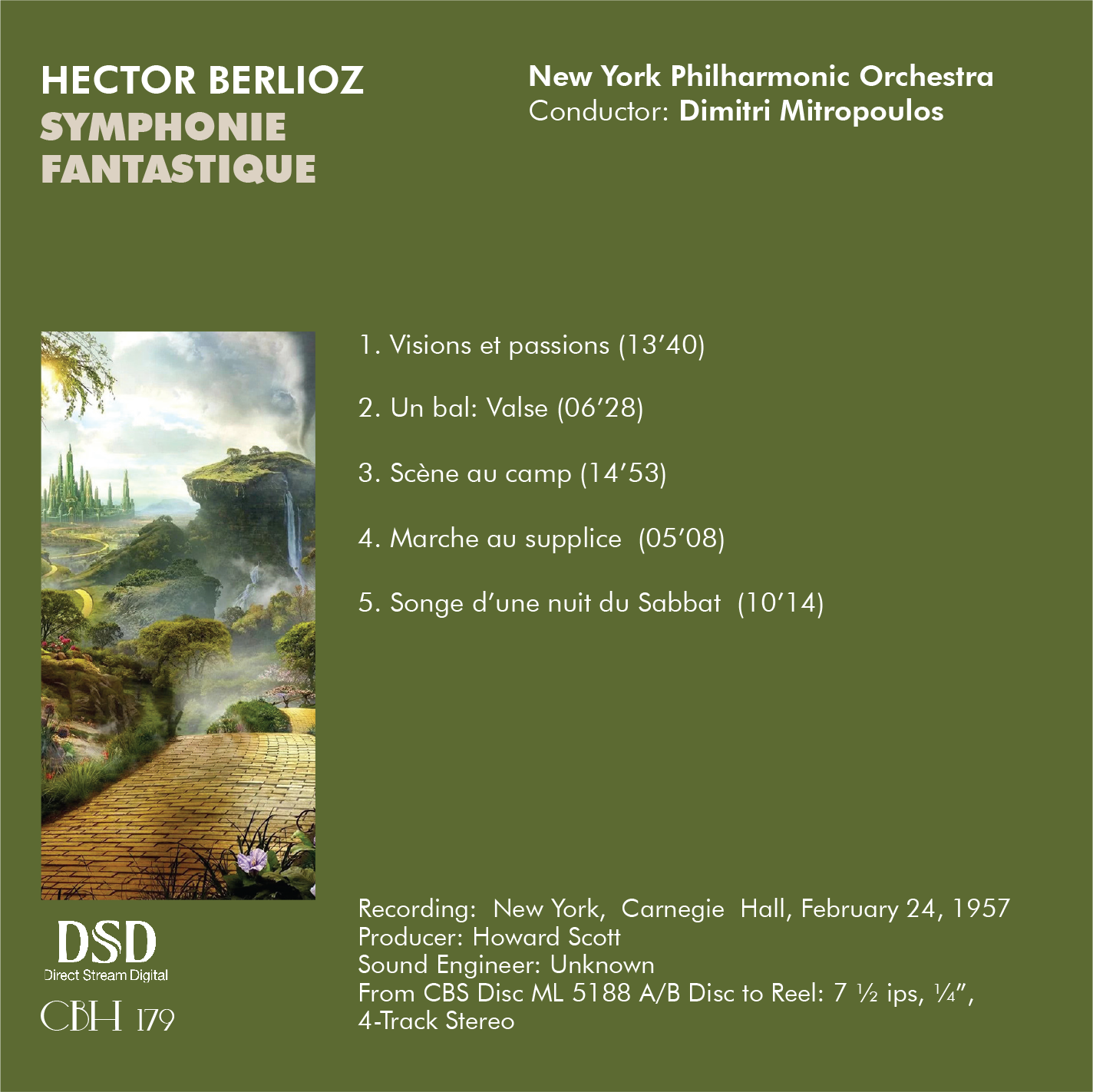 Berlioz Symphonie fantastique - Dimitri Mitropoulos New York Philharmonic Orchestra