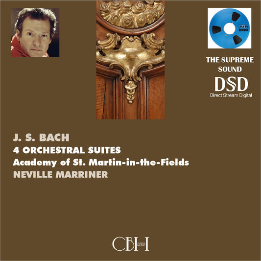 J. S. Bach 4 orchestral suites - Neville Marriner Academy of St. Martin-in-the-Fields