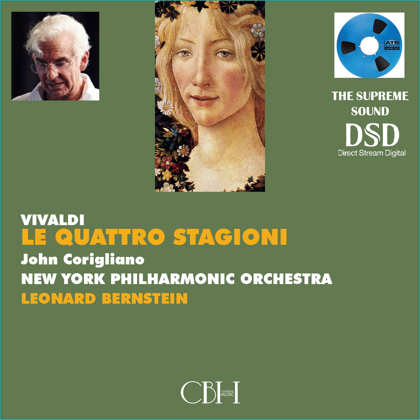 Vivaldi The Four Seasons - John Corigliano; Leonard Bernstein New York Philharmonic Orchestra