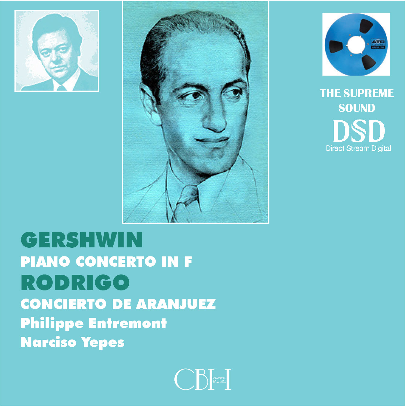 Gershwin: Piano Concero in F; Rodrigo: Concierto de Aranjuez - The Philhadelphia Orchestra/Philharmonia Orchestra